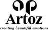 ARTOZ Couverts 1001 160x160mm 107454182 100g, blütenweiss 5 Stück