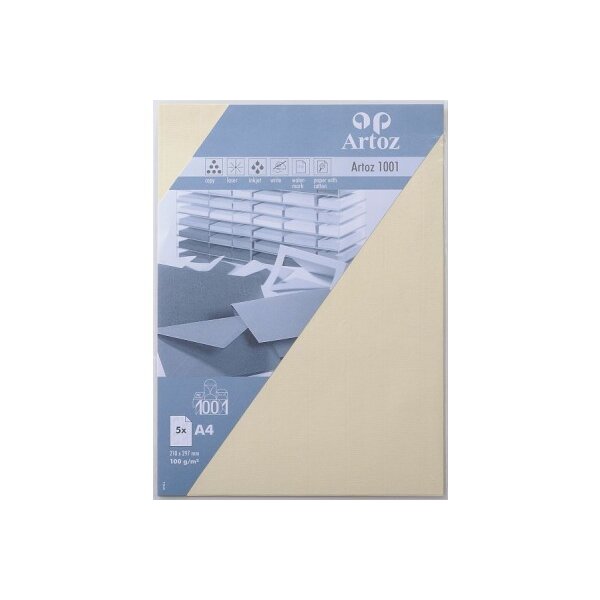 ARTOZ Papier 1001 A4 107796142 100g, chamois 5 Blatt, CHF 3.31
