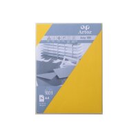 ARTOZ Papier 1001 A4 107796142 100g, sonnengelb 5 Blatt