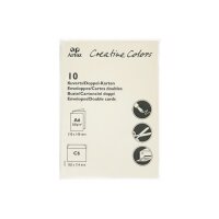 ARTOZ Cartes/Envelop. Mosaic A6/C6 943201241 90g, ivoire...