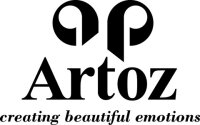 ARTOZ Cartes/Envelop. Mosaic A6/C6 943201241 90g, ivoire...