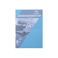 ARTOZ Karten 1001 B6 107362263 220g, azur 5 Blatt