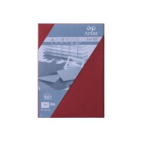 ARTOZ Enveloppes 1001 B6 107364185 100g, rosso vino 5 pcs.