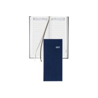 BIELLA Geschäftsagenda Le Jour 2027 801310050027U 1T/1S blau ML 13.5x31.5cm