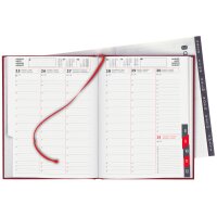 BIELLA Agenda Orario 2026 809301470026U 1S/2P rouge vin...