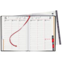 BIELLA Agenda Orario Leder 2026 809311020026U 1S/2P noir...