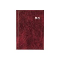 BIELLA Agenda Terminia 2026 817535470026U 1S/2P rouge vin...