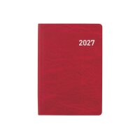 BIELLA Taschenagenda Tell 2027 823201450027U 2T/1S rot ML...