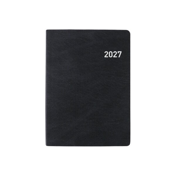 BIELLA Agenda Technikus 2027 825101020027U 1J/1P noir ML 10.1x14.2cm