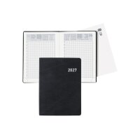 BIELLA Agenda Technikus 2027 825101020027U 1J/1P noir ML 10.1x14.2cm