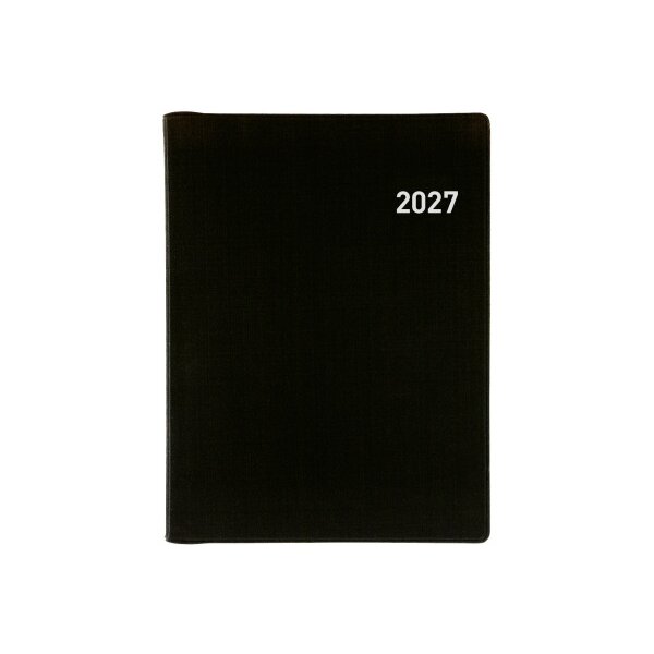 BIELLA Agenda Technikus 4 Wire-O 2027 834141020027U 1J/1P noir ML 10.1x14.2cm