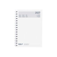 BIELLA Agenda Technikus 4 Wire-O 2027 834141020027U 1J/1P noir ML 10.1x14.2cm