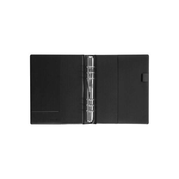 SUCCES Agenda A5 Ringbuch 84716602U Kunststoff schwarz 18.5x23.6cm