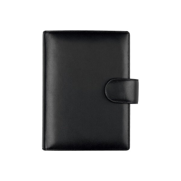 SUCCES Agenda A5 carnet Nappa 84746102U noir 18.5x23.6cm