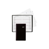 BIELLA Planer Paris 2027 851512020027U 1M/2S schwarz ML 7.5x12.6cm