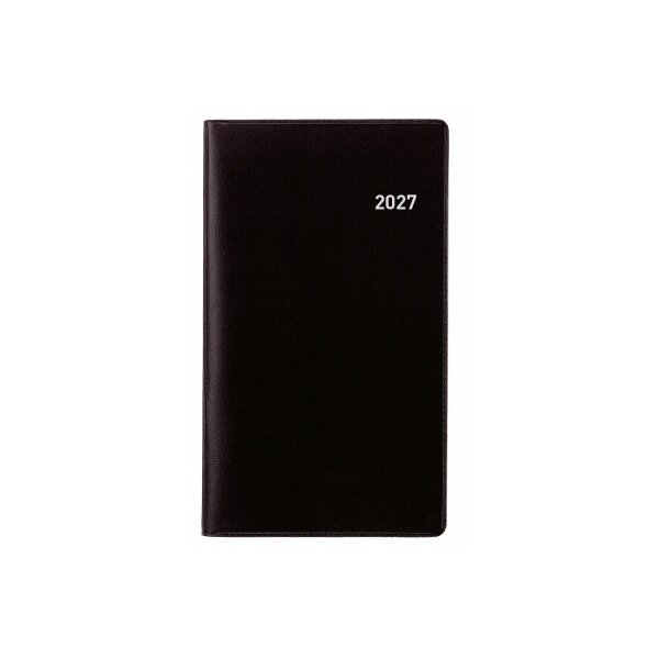 BIELLA Planer Berlin 2027 851561020027U 6M/2S schwarz ML 8.7x15.3cm