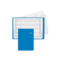 BIELLA Agenda Glasgow 2027 855312050027U 1M/2P bleu ML 10x13.9cm
