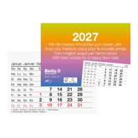 BIELLA Abreissblock Nr.12 2027 889012000027U 1M/1S mehrfarbig ML 11x7.7cm