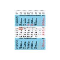 BIELLA 3-Monatskalender Wire-O 2026 889020050026U 3M/1S...