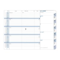 QUO-VADIS Agenda Impala Plain 2026 195034Q 1M/2S noir FR...