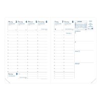 QUO-VADIS Agenda Club Tour 2027 003076Q 1S/2P rouge DE...