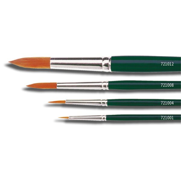 KREUL Haarpinsel Hobby Line BASIC, Nylon, rund, Gr. 2