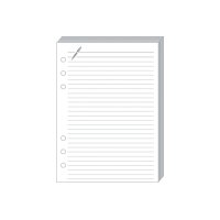 QUO-VADIS Timer 17 Notizen 721005Q liniert 10x17cm