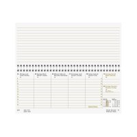 BRUNNEN Querterminkalender 2027 1087001007 1W/2S weiss ML...