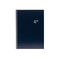 SIMPLEX Wochenagenda 2026 40125.26 1W/2S blau ML 14.8x20.8cm