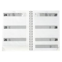 SIMPLEX Wochenagenda 2026 40125.26 1W/2S blau ML 14.8x20.8cm