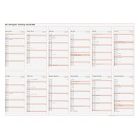 RIDOIDE Jahresplaner m. Notizraum 2026 7033650006.26...