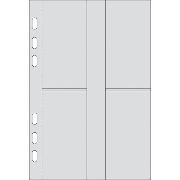 rido idé Kalender-Einlage "Visitenkarten-Sammeltasche"