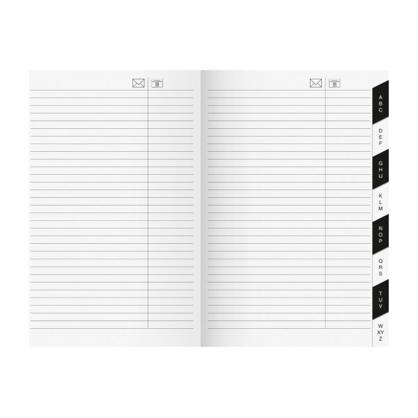 RIDOIDE Uni-Planer Reg. dadresses 7048040.27 16 pages 10.4x15.3cm