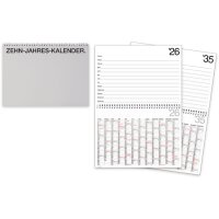BÜHNER 10-Jahreskalender DE 2026 ZK-Deckel-Si bis...