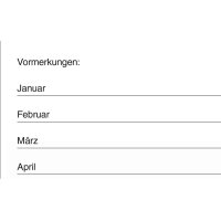 BÜHNER 10-Jahreskalender DE 2026 ZK-Deckel-Si bis...