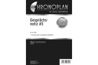 CHRONOPLAN Notes de convers. 50312Z.25 40 feuilles A5