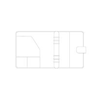 CHRONOPLAN Terminplaner Standard A5 Einsteiger, schwarz