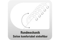 CHRONOPLAN Ringbuch Mobil 50102Z.25 Business schwarz A5