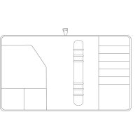 CHRONOPLAN Terminplaner Mobil A5 Einsteiger, schwarz