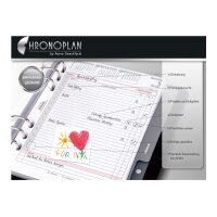 CHRONOPLAN Blatt liniert 50341Z.26 25 Blatt Midi