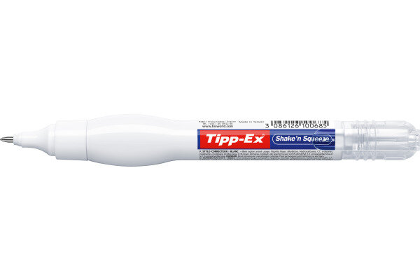 TIPP-EX Shaken Squeeze 8ml 8024203 Korrekturstift, deckend weiss