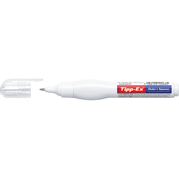 TIPP-EX Shaken Squeeze 8ml 8024203 Korrekturstift, deckend weiss