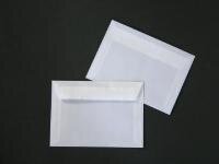 Enveloppes transparentes C6 sans Fenêtre transparent laiteux 110g/m2 (500 pièce)