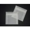 Transparente Quadratische Couvert 160 x 160 ohne Fenster transparent milchig 110g/m2 (100 Stück)