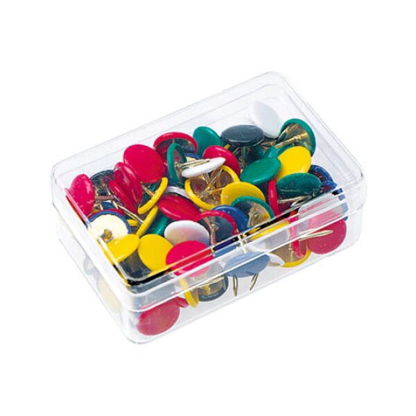 ALCO Punaises 9,5mm 151-26 couleurs ass. 100 pcs.