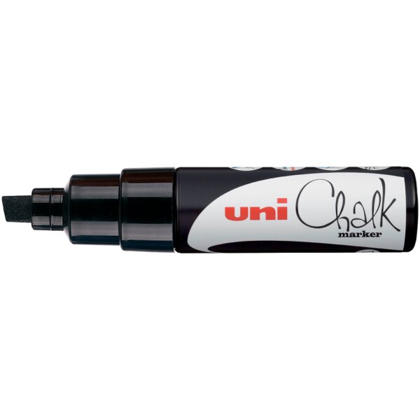 uni-ball Marqueur craie Chalk marker PWE8K, orange fluo