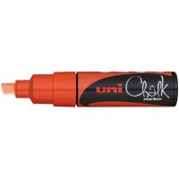uni-ball Kreidemarker Chalk marker PWE8K, neon-orange
