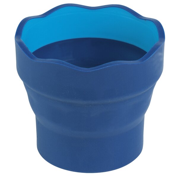 FABER-CASTELL Wasserbecher CLIC &amp; GO, blau