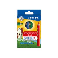 LYRA Farbstifte Groove 3831060 6 Farben