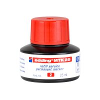 EDDING Tinte 25ml MTK-25-2 rot